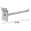 Imagen de Ménsula para estante panel ranurado 31cm -  USADO - Consultar Por Cantidad y Retiro