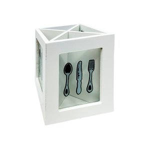 Imagen de Cubiertero Caja para cubiertos Organizador en MDF