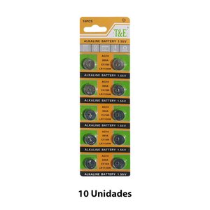 Imagen de Pila batería ag10 g10 lr54 lr1130 l1131 sr1130 pack x 10unid