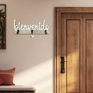 Imagen de Portallaves Cartel Bienvenido