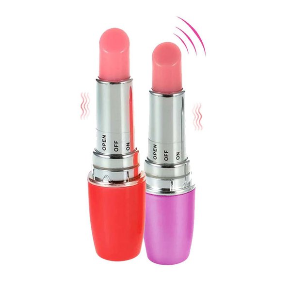 Imagen de Consolador Vibrador Lápiz labial estimulador clítoris