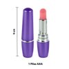 Imagen de Consolador Vibrador Lápiz labial estimulador clítoris
