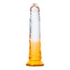 Imagen de Dildo Consolador Venoso transparente con color