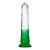 Imagen de Dildo Consolador Venoso transparente con color