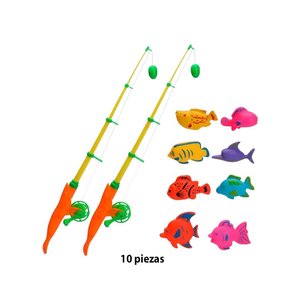 Imagen de Juego de pesca en blister- 2 cañas- 40cm.