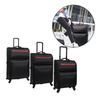 Imagen de Set x 3 Valijas De viaje Maletas En tela 4 ruedas 20"25"30"