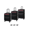 Imagen de Set x 3 Valijas De viaje Maletas En tela 4 ruedas 20"25"30"