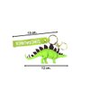 Imagen de Llavero de goma dinosaurio  Diseños SURTIDOS.