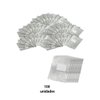 Imagen de Láminas de papel aluminio removedoras de esmalte en gel - 100 unidades
