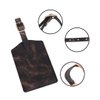 Imagen de Identificador de equipaje - Etiqueta para valijas con funda protectora y hebilla