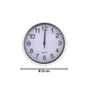 Imagen de Reloj de pared redondo blanco - 25,5cm