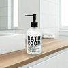 Imagen de Botella frasco con dispensador para baño Alcohol Jabón