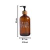 Imagen de Frasco Dispensador Crema Shampoo Jabón - En vidrio ámbar