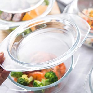 Imagen de Bowl de vidrio con tapa-17x8cm en caja