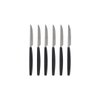 Imagen de Cuchillos acero inox.-2 colores X 6 pc-21,5cm