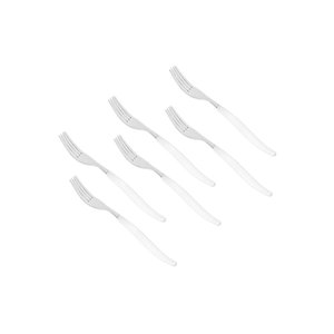 Imagen de Tenedores acero inox. -2 colores X 6 pc-20cm
