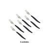 Imagen de Tenedores acero inox. -2 colores X 6 pc-20cm