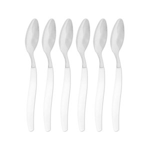 Imagen de Cucharas acero inox.-2 colores X 6 pc-19,5cm