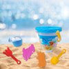 Imagen de Balde con accesorios para playa 7 piezas - Juguete playa