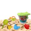 Imagen de Balde con accesorios para playa 7 pc.