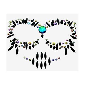 Imagen de Stickers gemas para decoración del rostro - Especial Halloween Disfraz