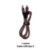 Imagen de Cable USB  tipo C  - Largo 1 metro   Colores surtidos.