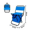 Imagen de Silla plegable Camping Pesca - Con bolso conservador de bebidas y alimentos