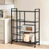 Imagen de Rack Organizador 4 estantes 4 canastos - Metal con rueda