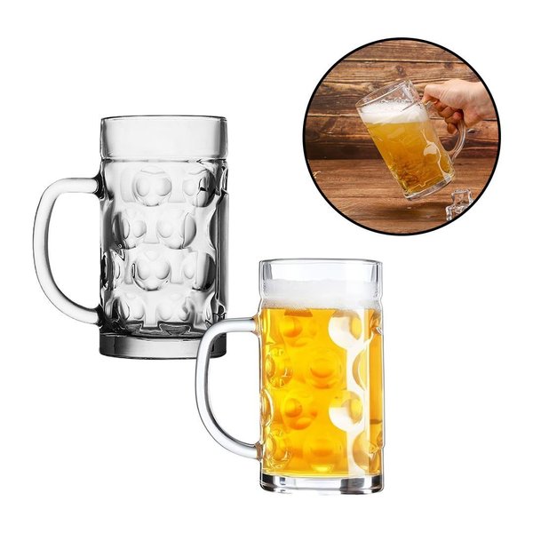 Imagen de Jarra para cerveza - Set x 2 Jarras 600 ml