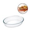 Imagen de Fuente de vidrio transparente redonda honda