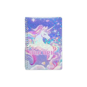 Imagen de Libreta con espiral Unicornio Diseños surtidos.