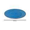 Imagen de Plato ceramica redondo liso-26,5cm.-colores surtidos