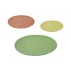 Imagen de Plato ceramica redondo liso color-26,5cm.-4 colores