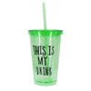 Imagen de Vaso con tapa y sorbito  450 ml