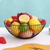 Imagen de Cesto Canasto Frutero en metal negro