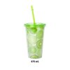 Imagen de Vaso con tapa y sorbito 450 ml.