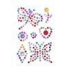 Imagen de Sticker autoadhesivo C/U-plancha de 12
