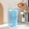 Imagen de Organizador de Brochas, Cepillos, Accesorios de Cosmética - En acrílico con tapa.