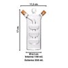 Imagen de Aceitero Vinagrero -  Frasco vidrio con doble dispensador