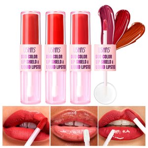 Imagen de Labial Ushas duo-color+proteccion-UC085A