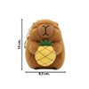 Imagen de Llavero peluche capibara Diseños con fruta