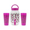 Imagen de Frasco para jugos con canilla y tapa-estampado con vasos-3,8