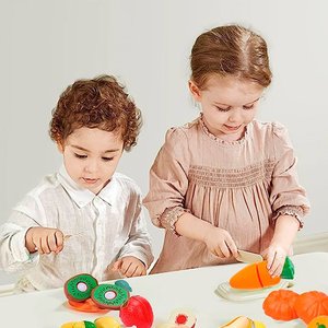 Imagen de Fruta y Verduras de juguete en caja -20x27x7,5cm-