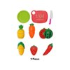 Imagen de Fruta y Verduras de juguete en caja -20x27x7,5cm-