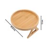 Imagen de Bandeja Soporte posa vasos - Ideal para sillón - Plegable