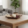 Imagen de Bandeja Símil ratán Rectangular Panera Decoración