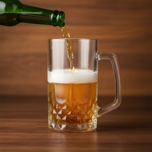 Imagen de Jarra de vidrio cervecera Set x 2 Jarras - 500ml c/u