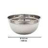 Imagen de Bowl redondo acero inox. 19,5cm.