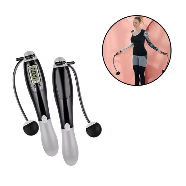 Imagen de Cuerda de saltar con contador digital - Crossfit