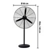 Imagen de Ventilador Industrial con base  - De pie en Metal 130w  Diám 66cm